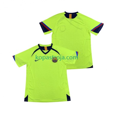 Billiga Fotbollströjor FC Barcelona 2006 Retro Borta tröja 2005 Kortärmad